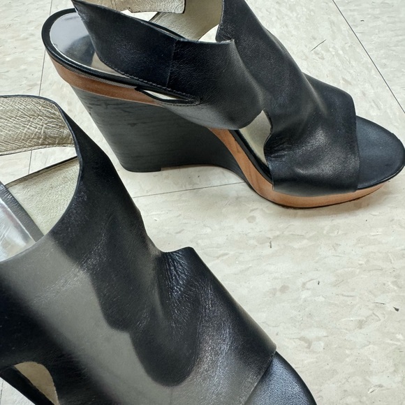 MICHAEL Michael Kors Josephine Wedge Black Sandals - Picture 4 of 4